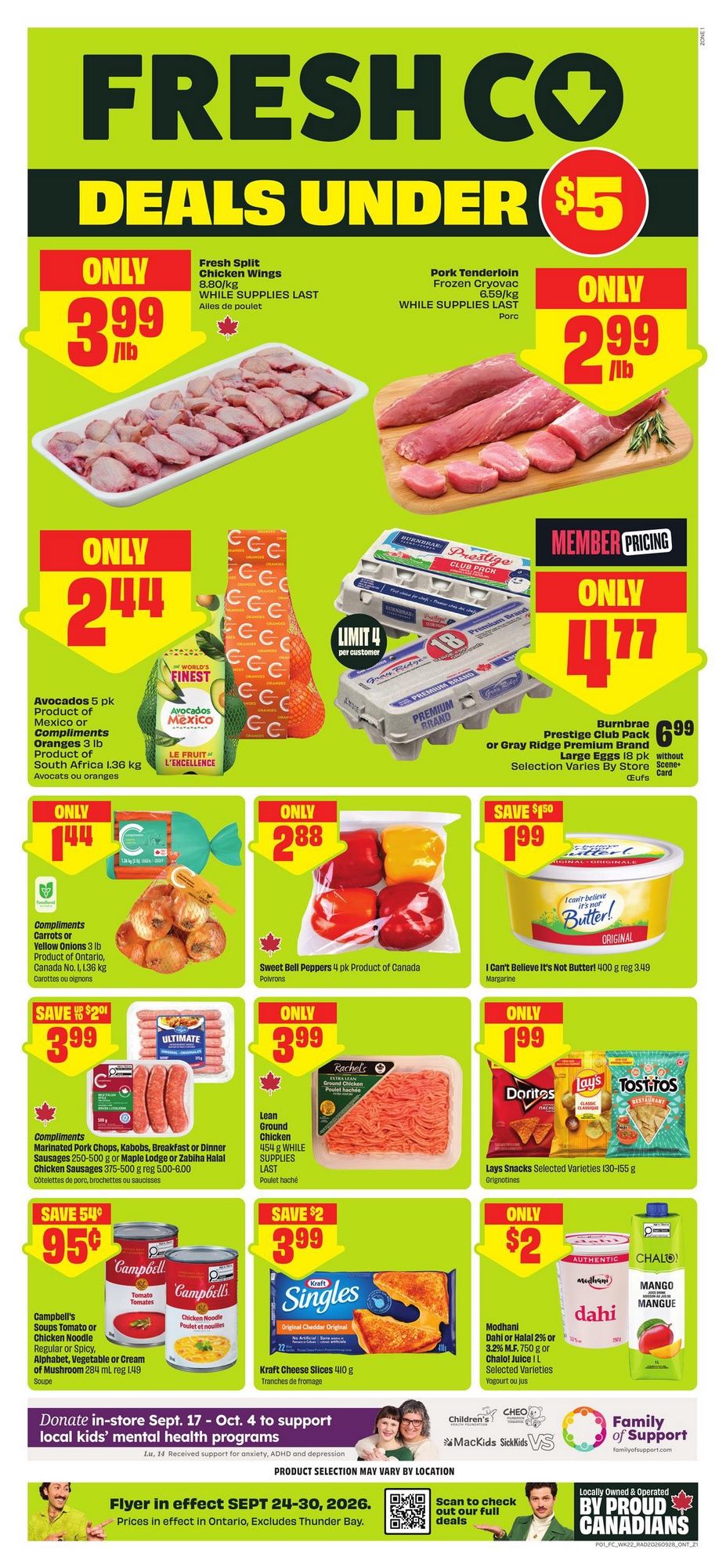 FreshCo Flyer Weekly Deals 25 September 2026
