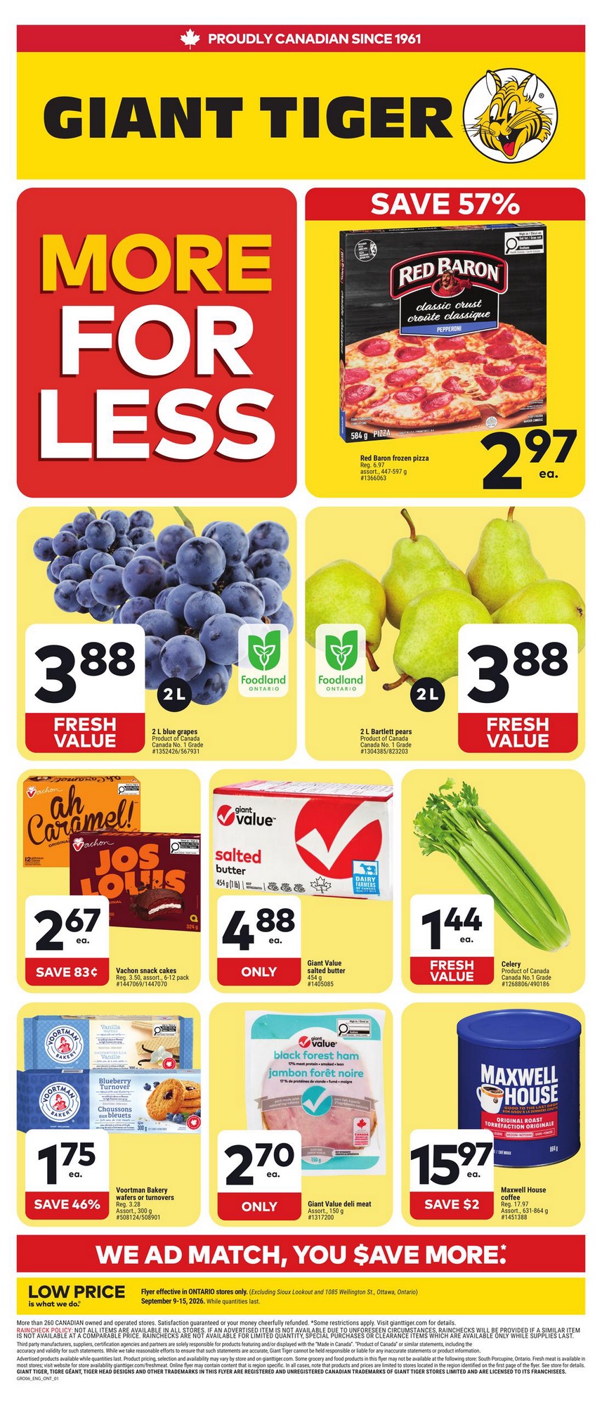 Giant Tiger Flyer Weekly Deals 8 September 2026