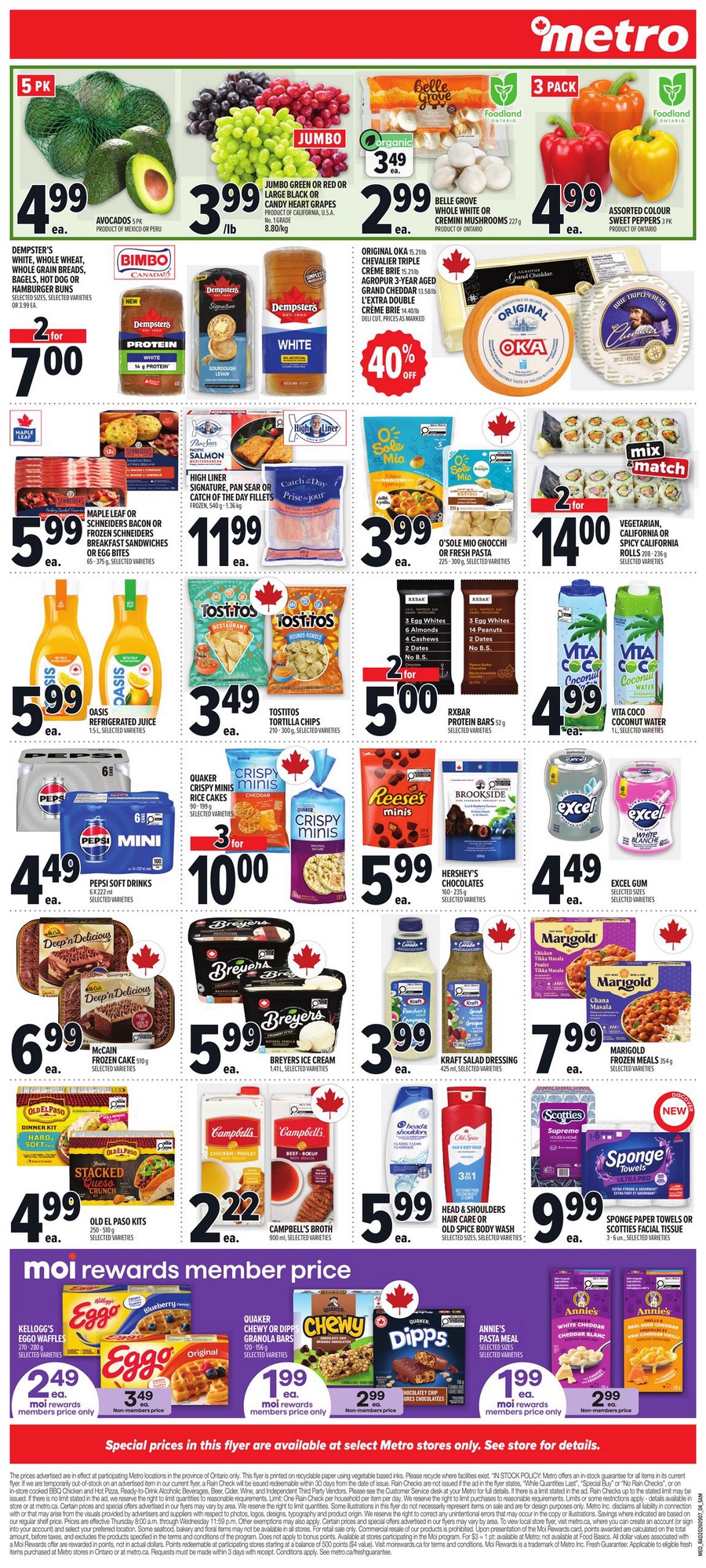 Metro Flyer Special Deals 13 September 2026