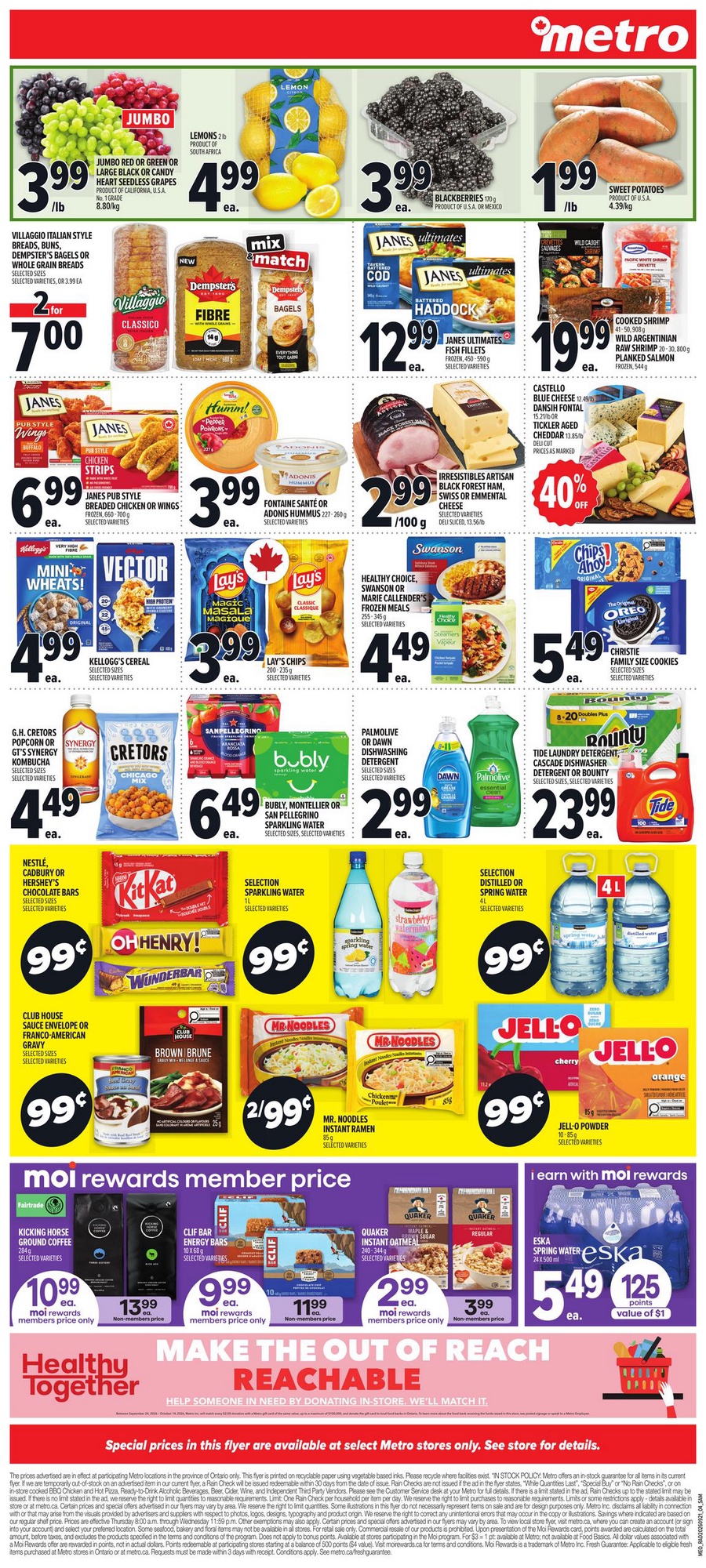 Metro Flyer Special Deals 29 September 2026