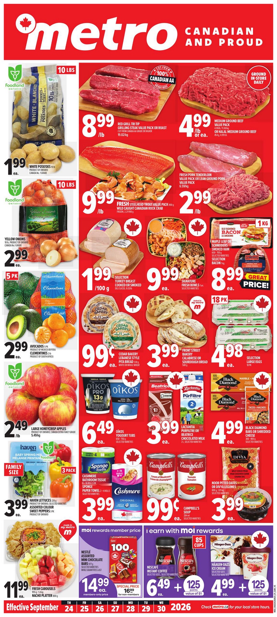 Metro Flyer Thanksgiving Planning 25 September 2026