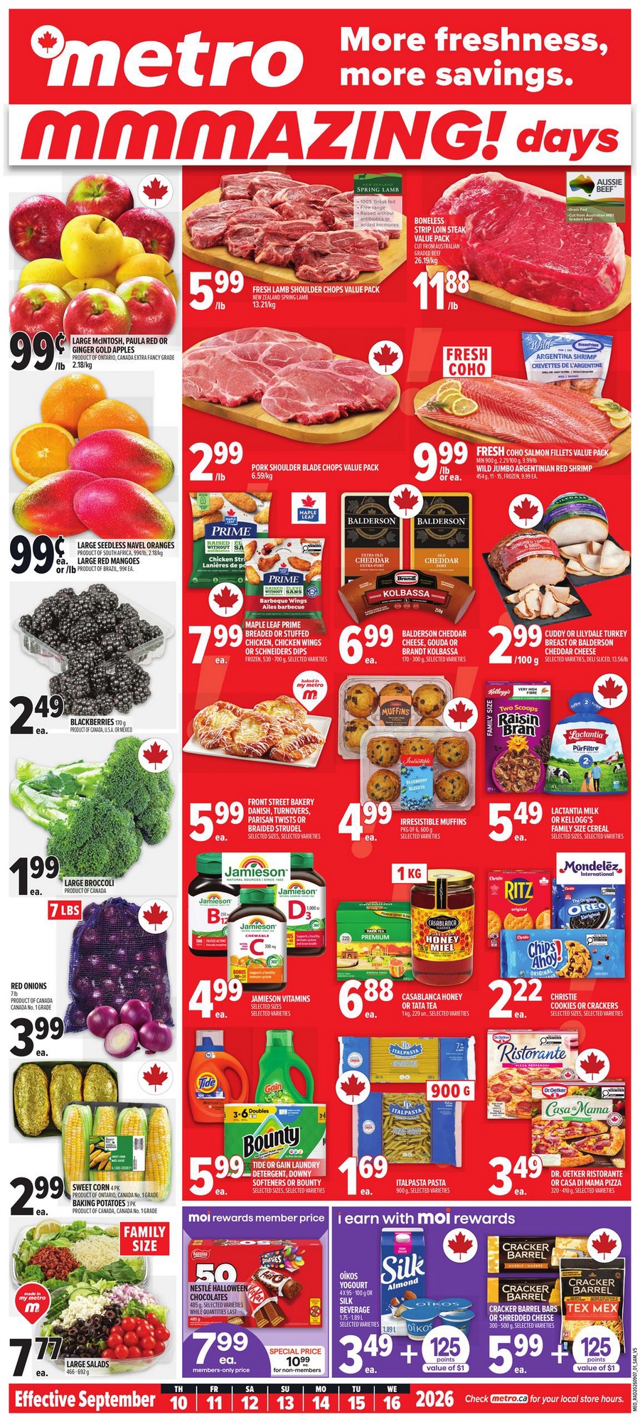 Metro Flyer Weekly Deals 10 September 2026