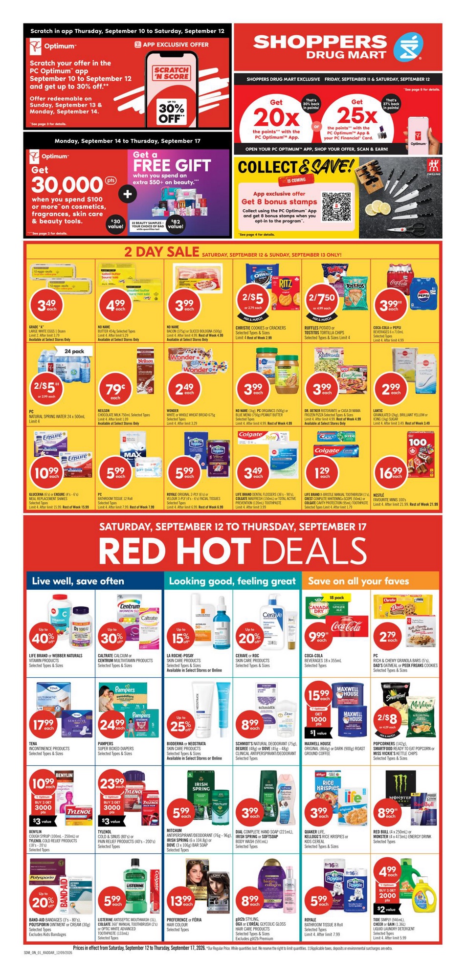 Shoppers Drug Mart Flyer Weekly Deals 12 September 2026