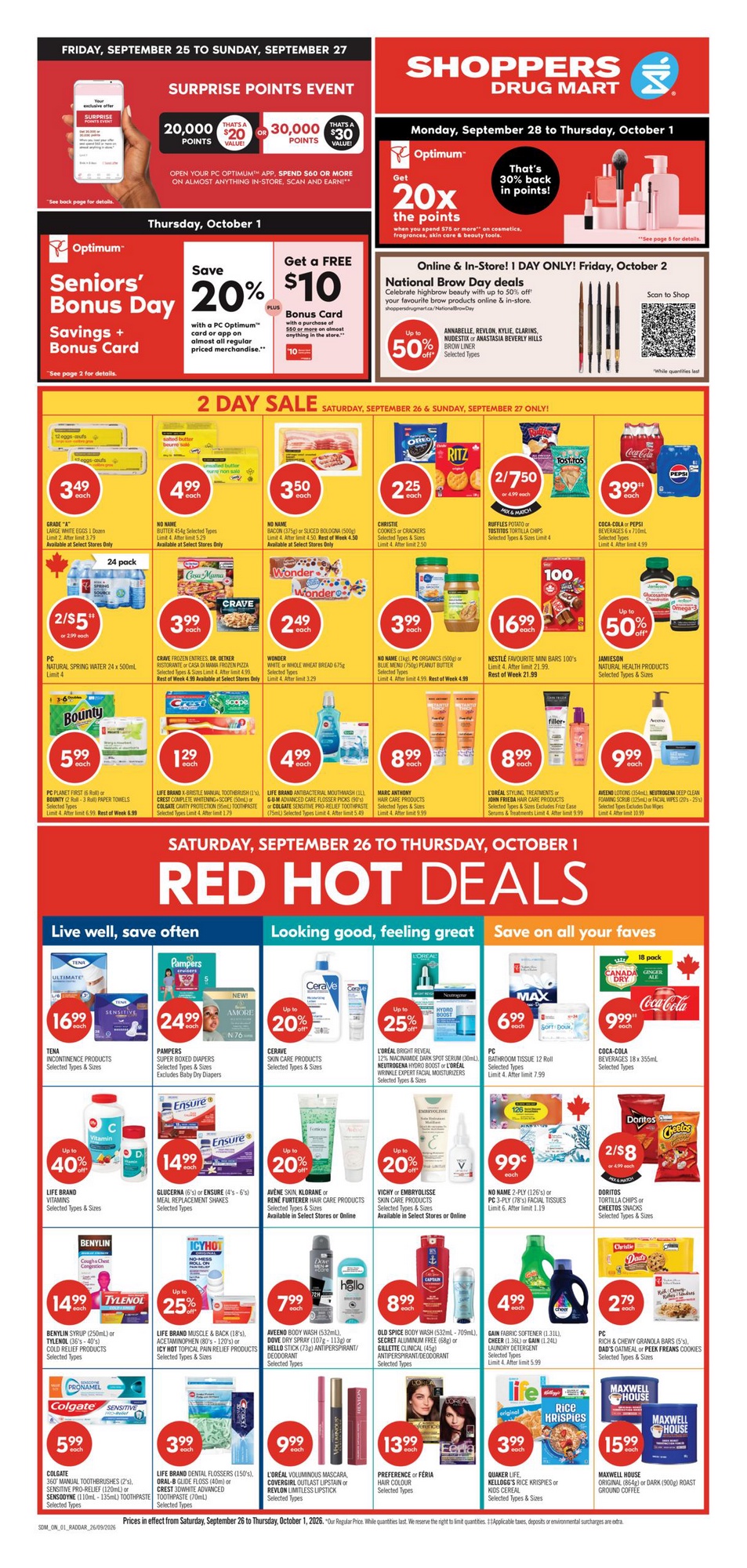 Shoppers Drug Mart Flyer Weekly Deals 27 September 2026