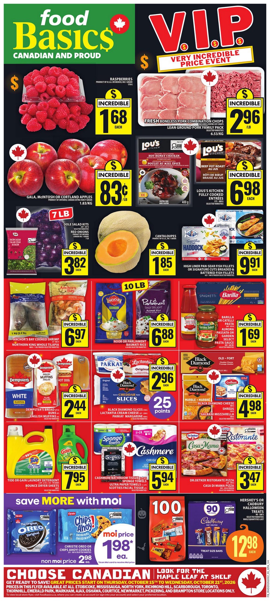 Food Basics Flyer Weekly Sales 20 October 2026