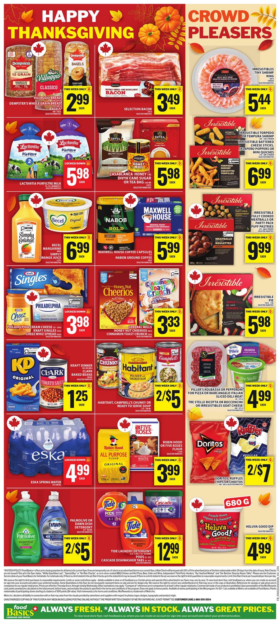 Food Basics Flyer Weekly Sales 4 October 2026
