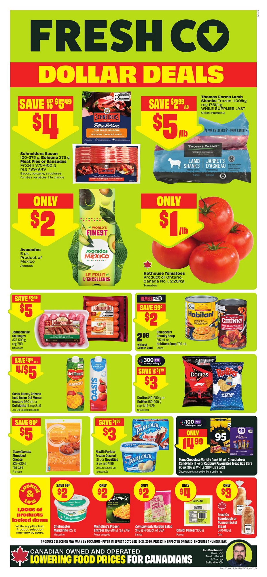 FreshCo Flyer Weekly Sales 15 October 2026