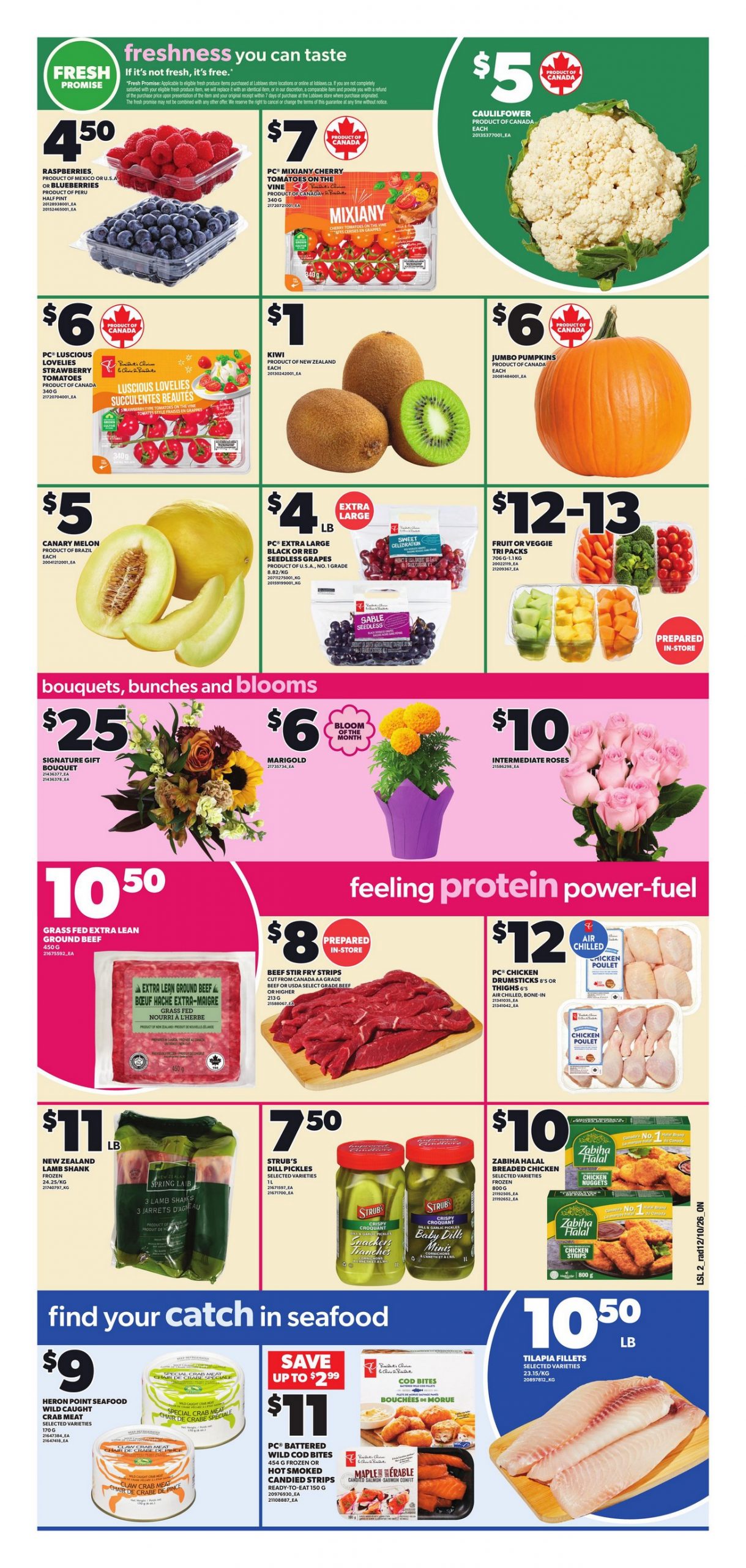 Loblaws Flyer Halloween Pumpkin and Snack Planning 19 October 2026