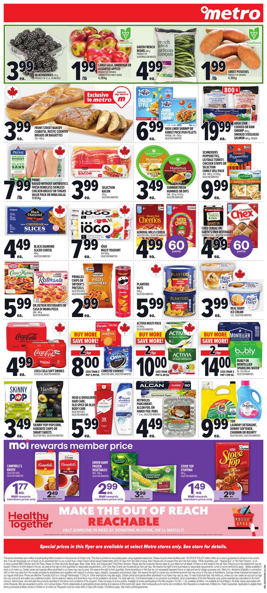 Metro Flyer Weekly Sales 14 October 2026