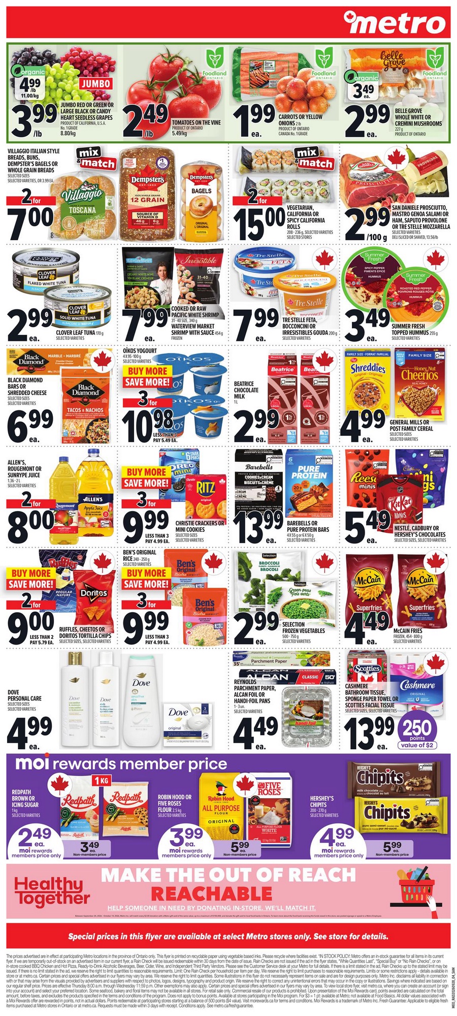 Metro Flyer Weekly Sales 6 October 2026