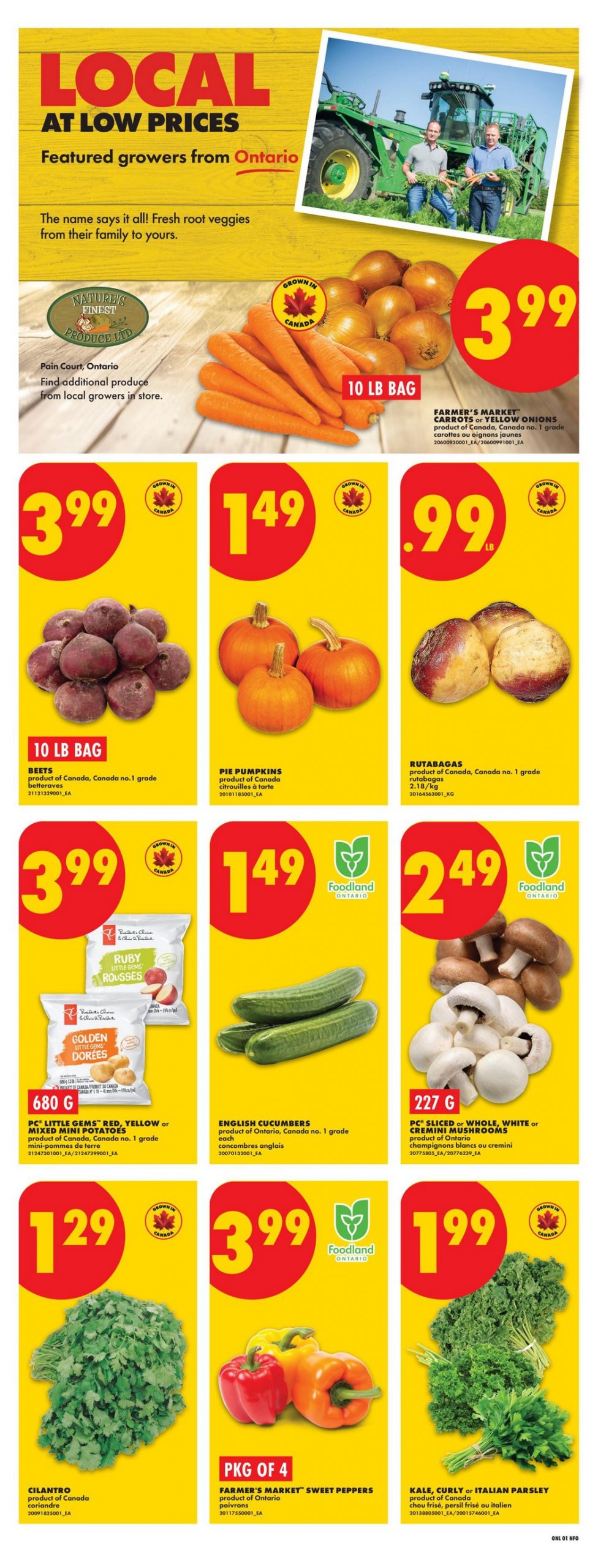 No Frills Flyer Canadian Thanksgiving Produce Plan 7 October 2026