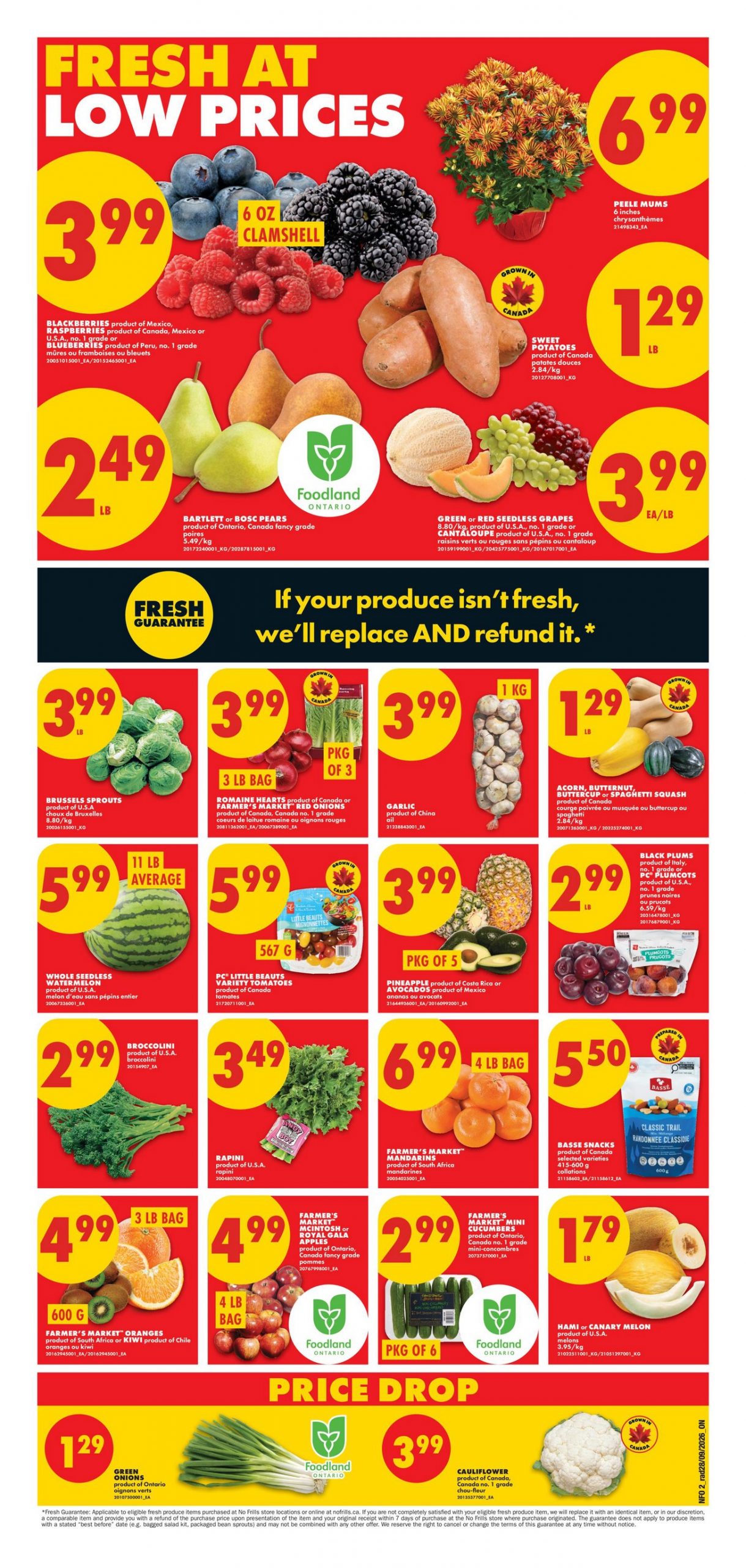 No Frills Flyer Canadian Thanksgiving Side Planning 3 October 2026