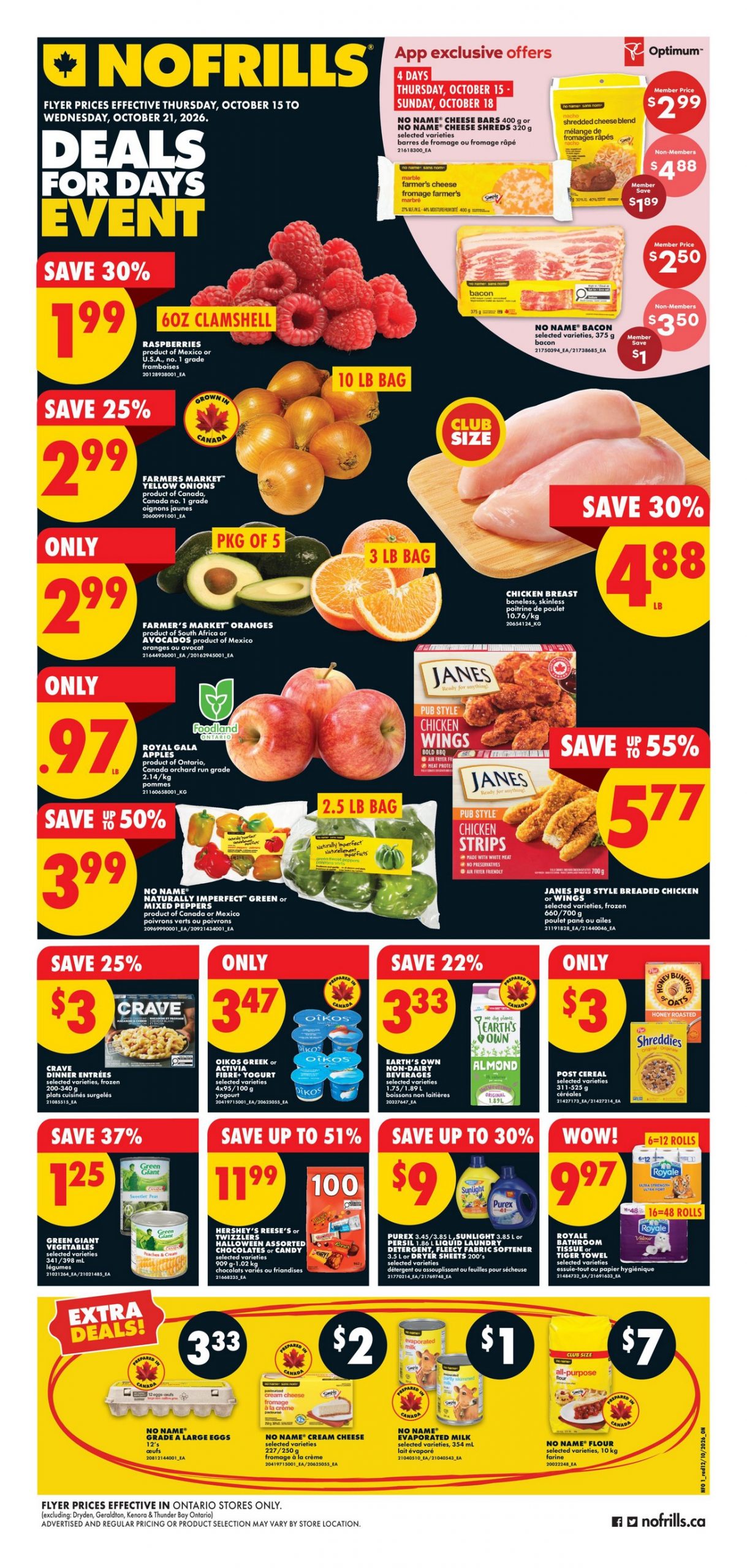 No Frills Flyer Special Deals 19 October 2026