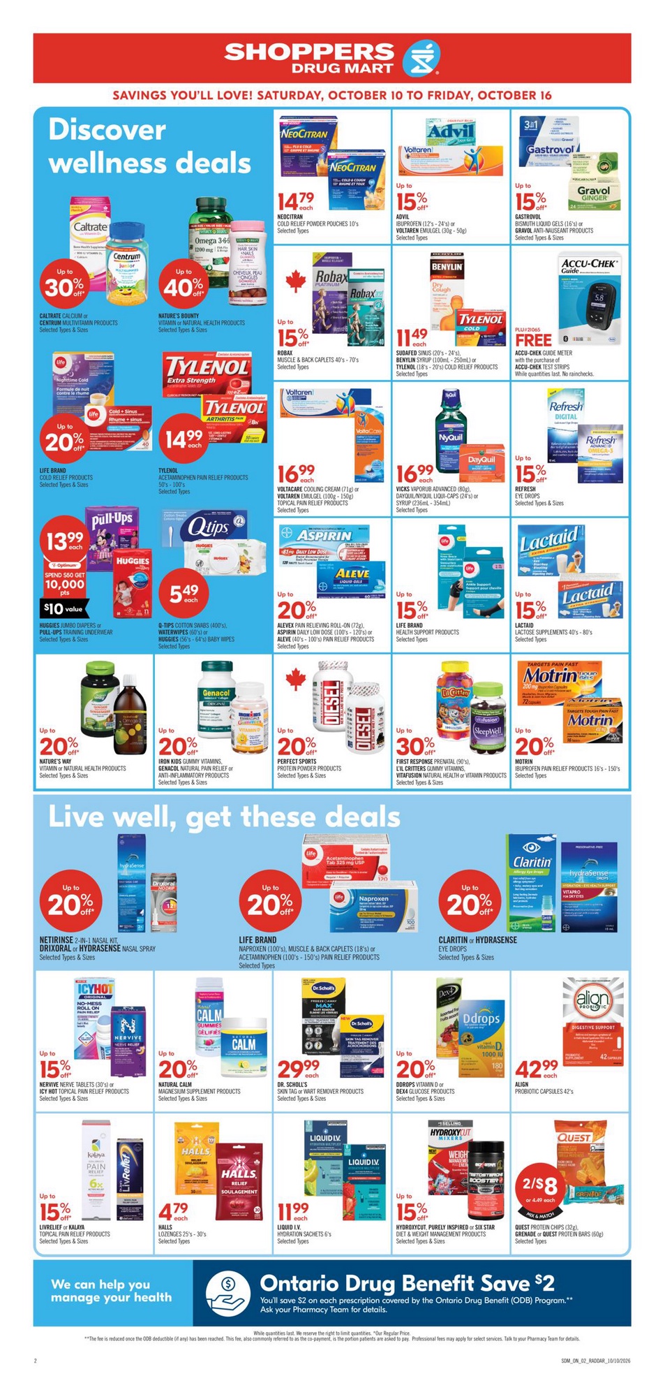 Shoppers Drug Mart Flyer Special Deals 12 October 2026