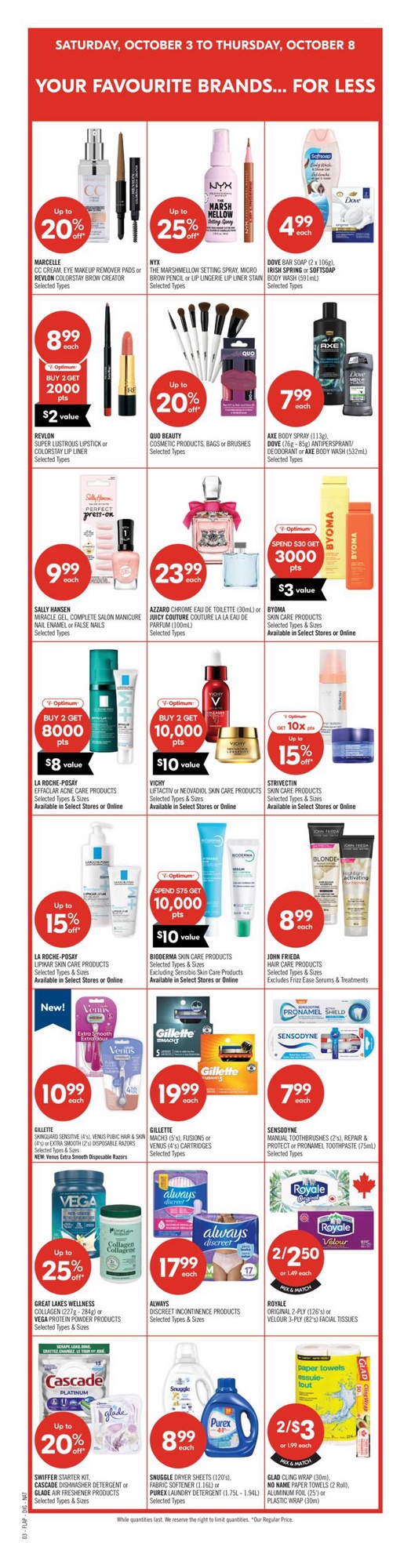 Shoppers Drug Mart Flyer Special Deals 4 October 2026